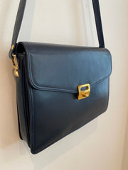 Navy Blue Messenger Shoulder Bag