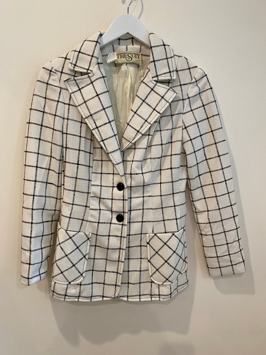 Window Pane Jacket, 1970's