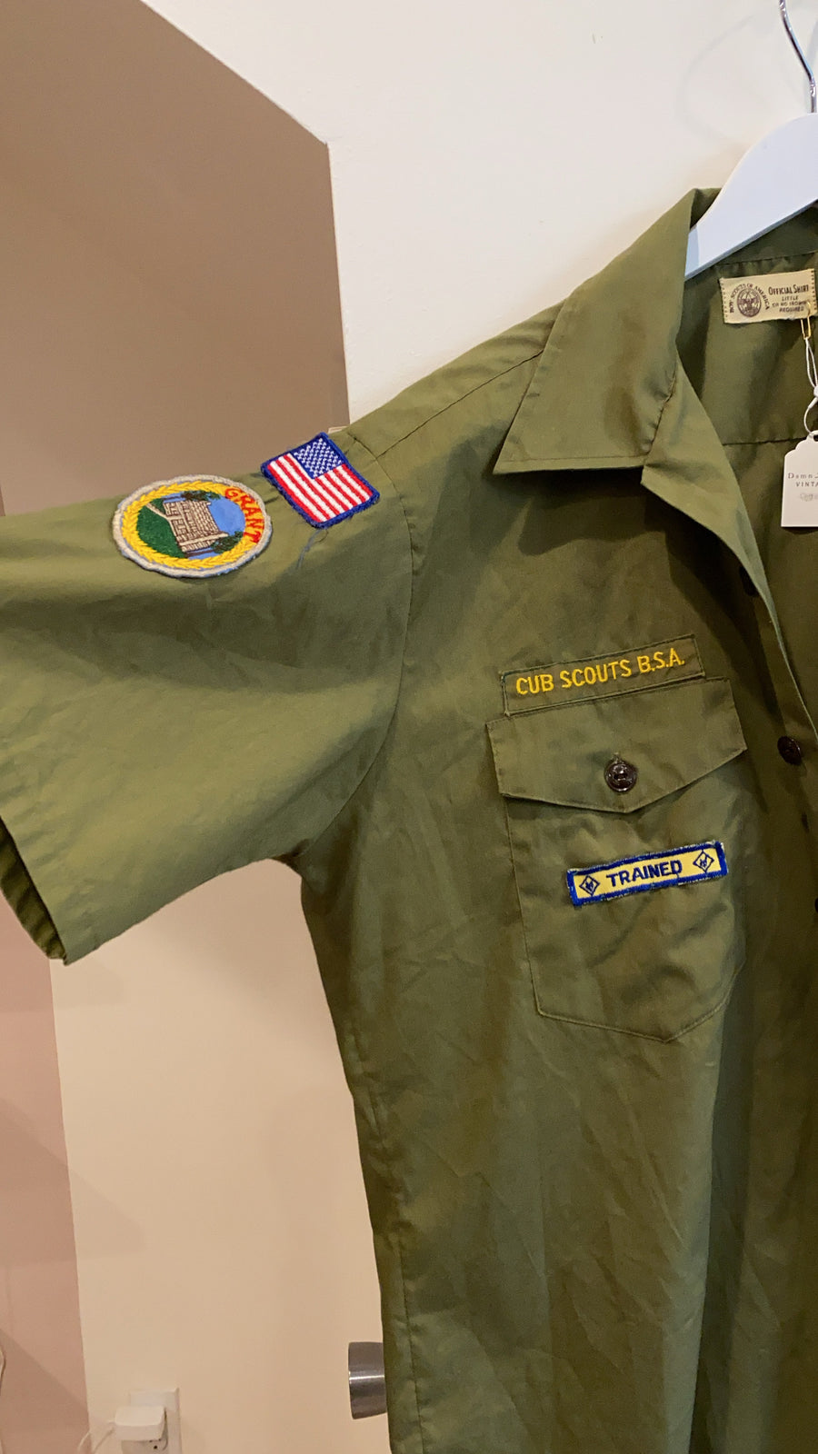 Vintage Cub Scouts Shirt, 1980's