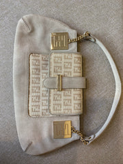 Fendi, Zucchino Suede Pochette, 21