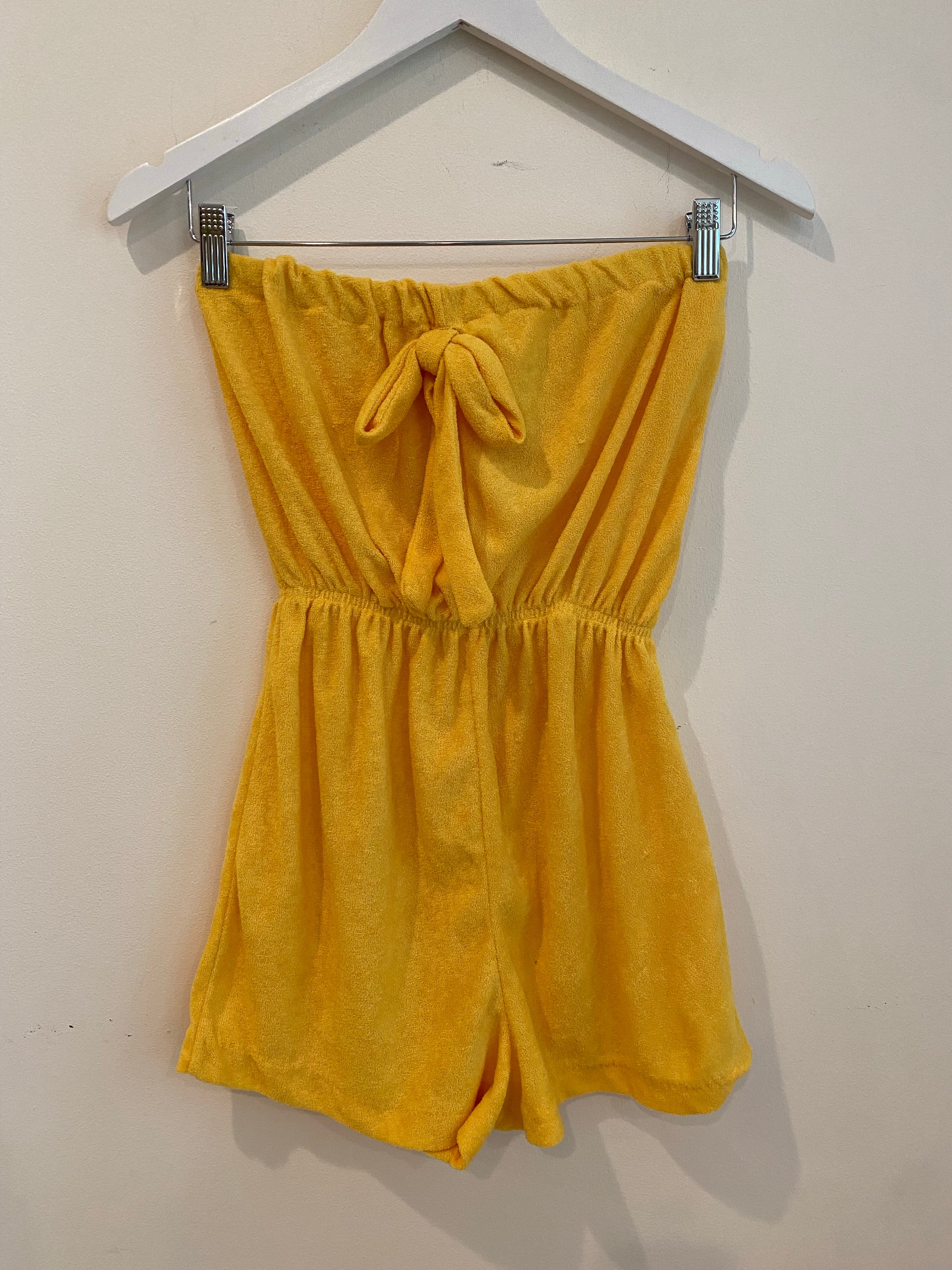 Mellow Yellow Romper, 1970's