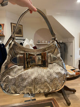 Load image into Gallery viewer, Gucci, Gold Guccissima Leather Medium Queen Hobo, 17