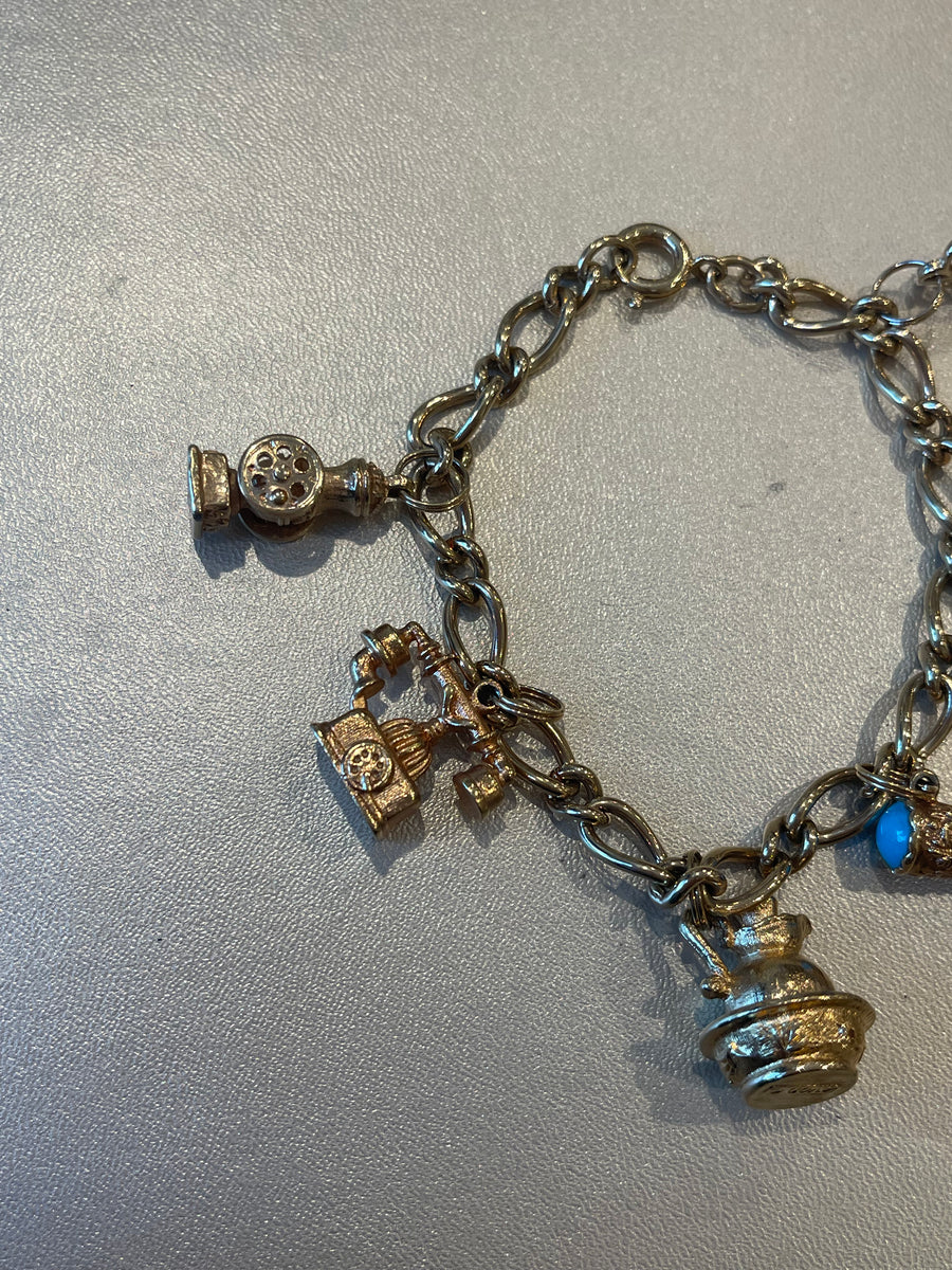 Vintage Avon Charm Bracelet