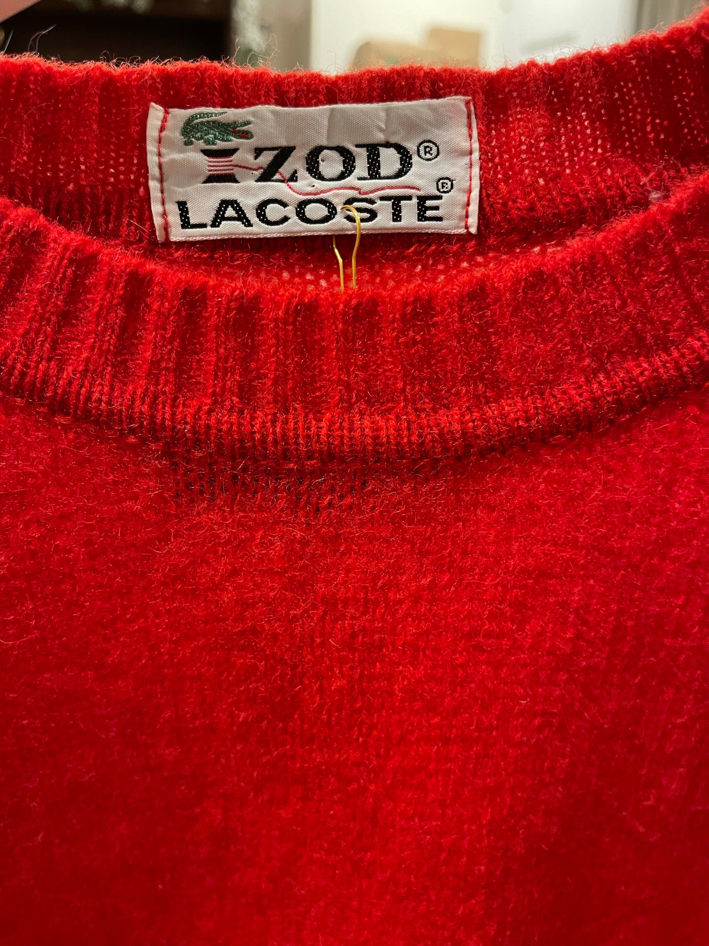 Lacoste Sweater, 1970's