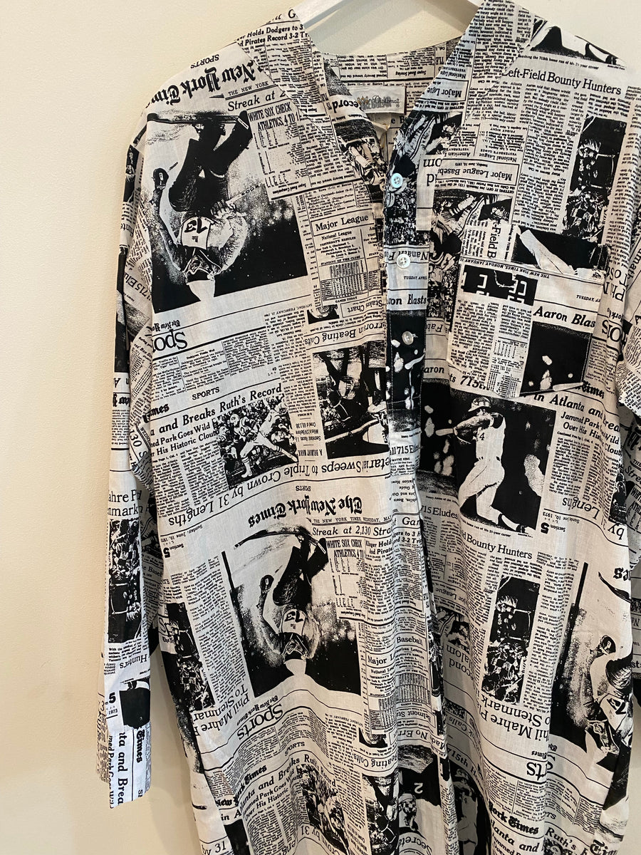 Newspaper Dress, 1990's