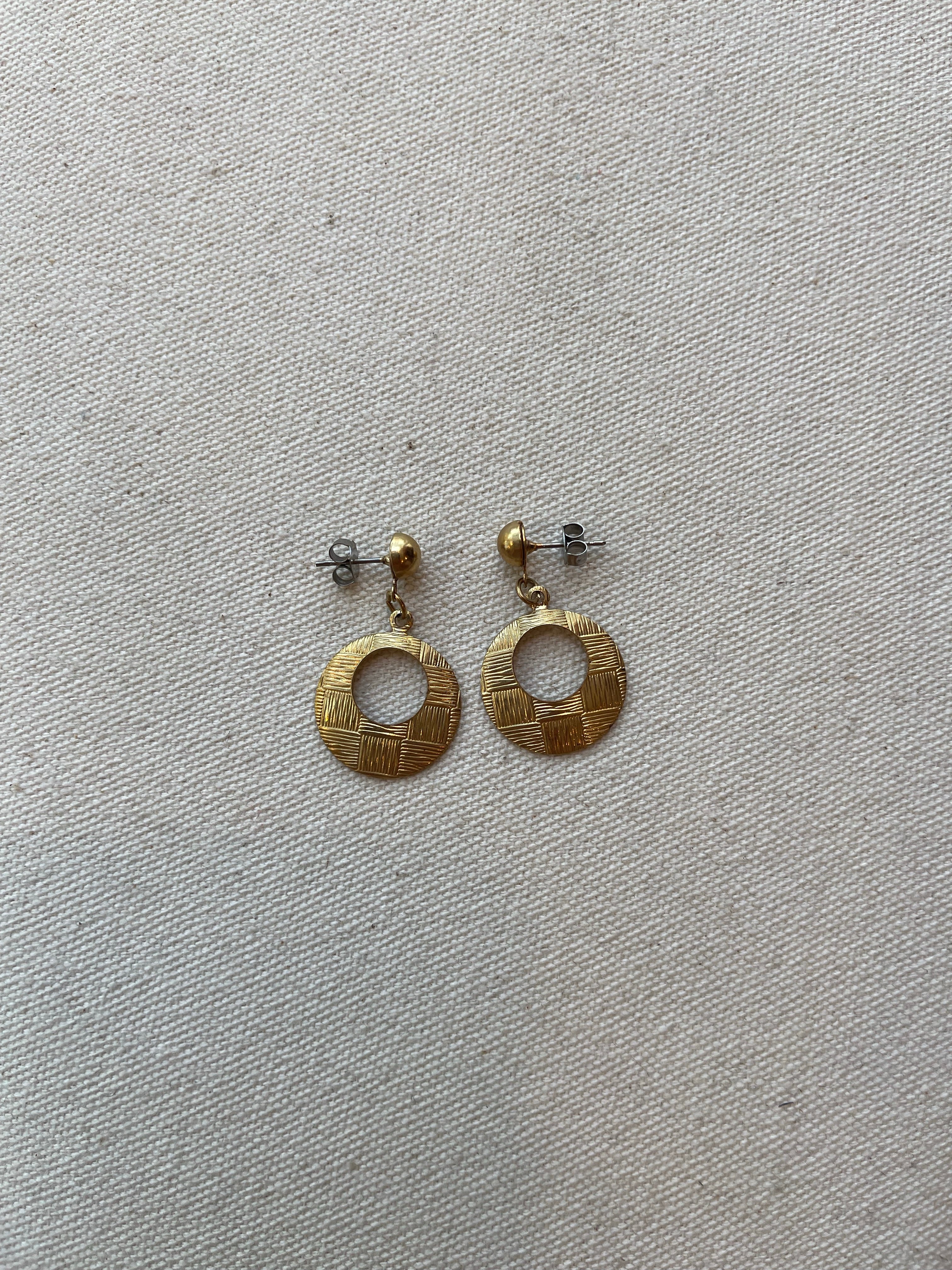 Gold Dangle Earrings